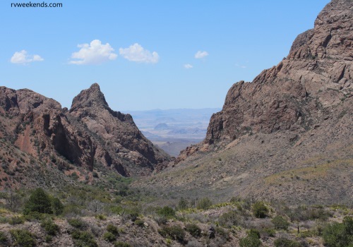 The Window View at Chisos Mountains, Big Bend, Texas
