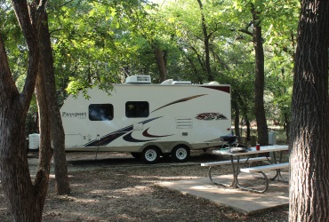 Abilene State Park Campsite 57