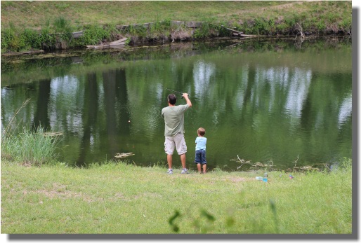 Fishing at Buck Lake
