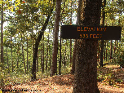 Daingerfield State Park - Mountain View Trail