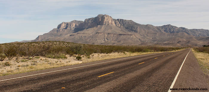 Highway 54 North to Guadalupe Mountains